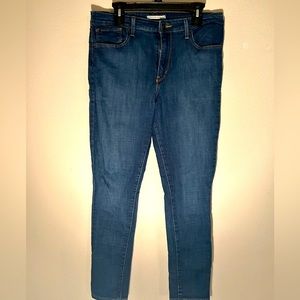Levi 721 high rise skinny jeans
